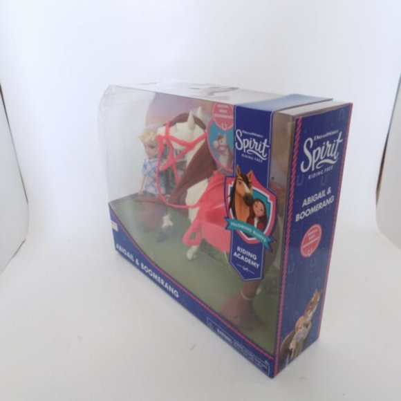 Dream Works Just Play Spirit Riding Free Abigail + Boomerang Horse Toy Doll Set - Picture 2 of 6